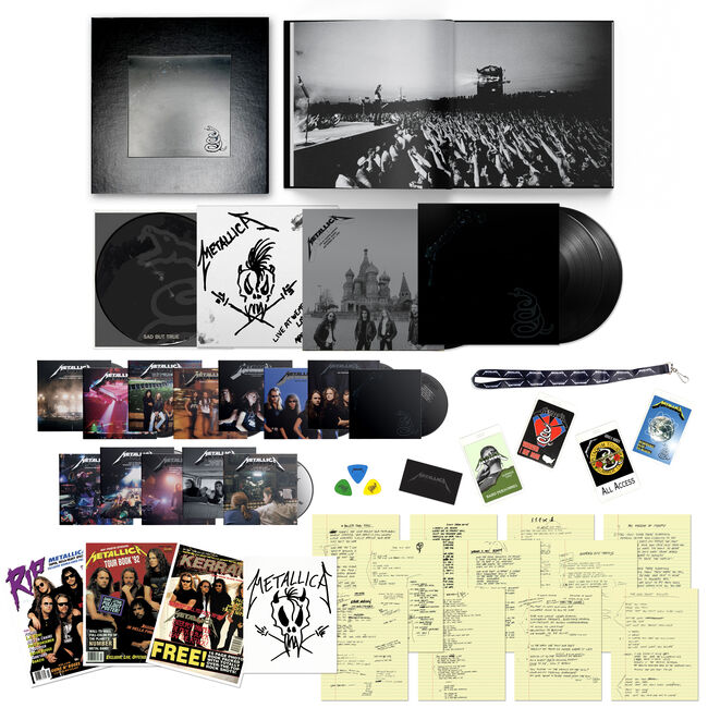 Metallica Gold LP Record Signature Display - Gold Record Outlet Album and  Disc Collectible Memorabilia