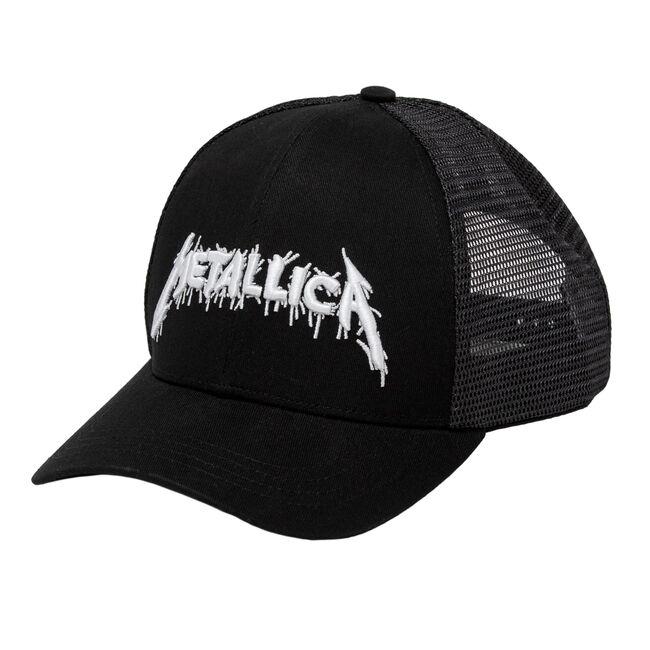Splatter Logo Trucker Hat, , hi-res
