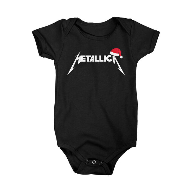 Santa Hat Logo Onesie, , hi-res