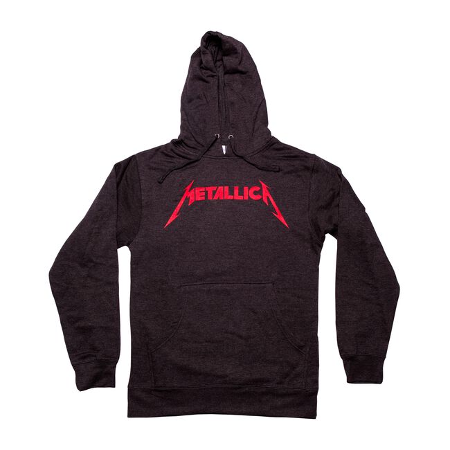 Red Logo Hoodie (Charcoal Heather), , hi-res