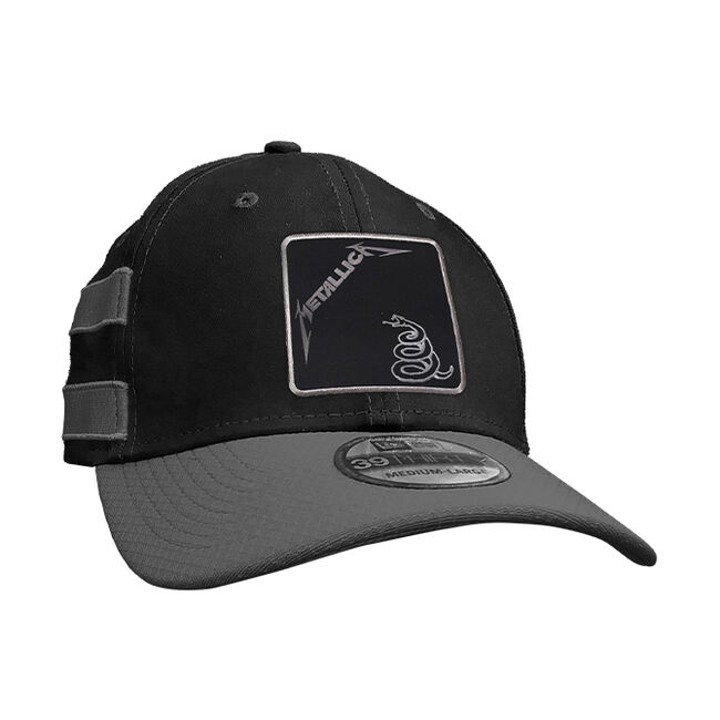 Puck Hcky x Metallica The Black Album Stripes Flex Fit Hat, , hi-res