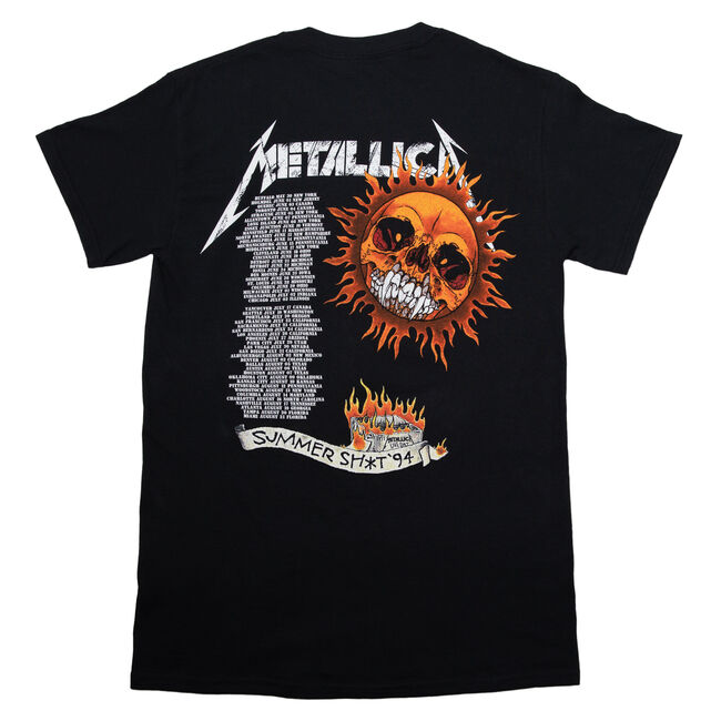 Flaming Skull 1994 Tour T-Shirt - Small, , hi-res