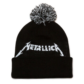 Ninja Star Cuffed Pom Beanie, , hi-res