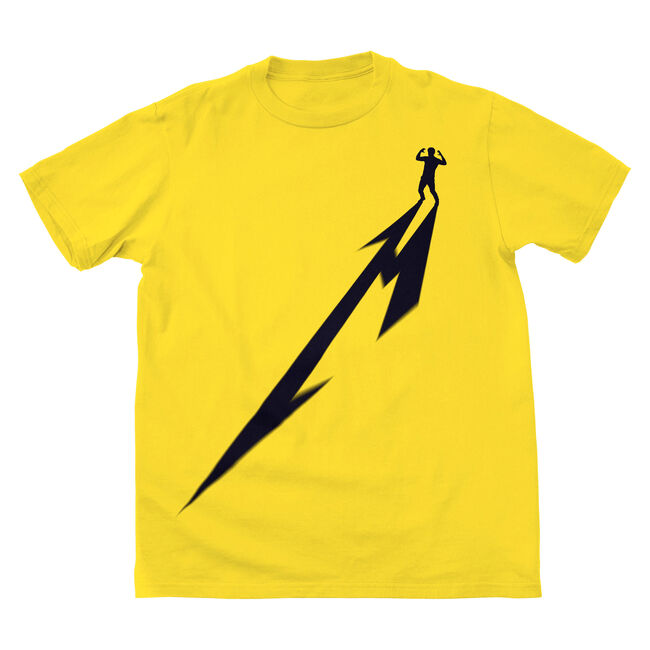 Lux Æterna Yellow T-Shirt, , hi-res